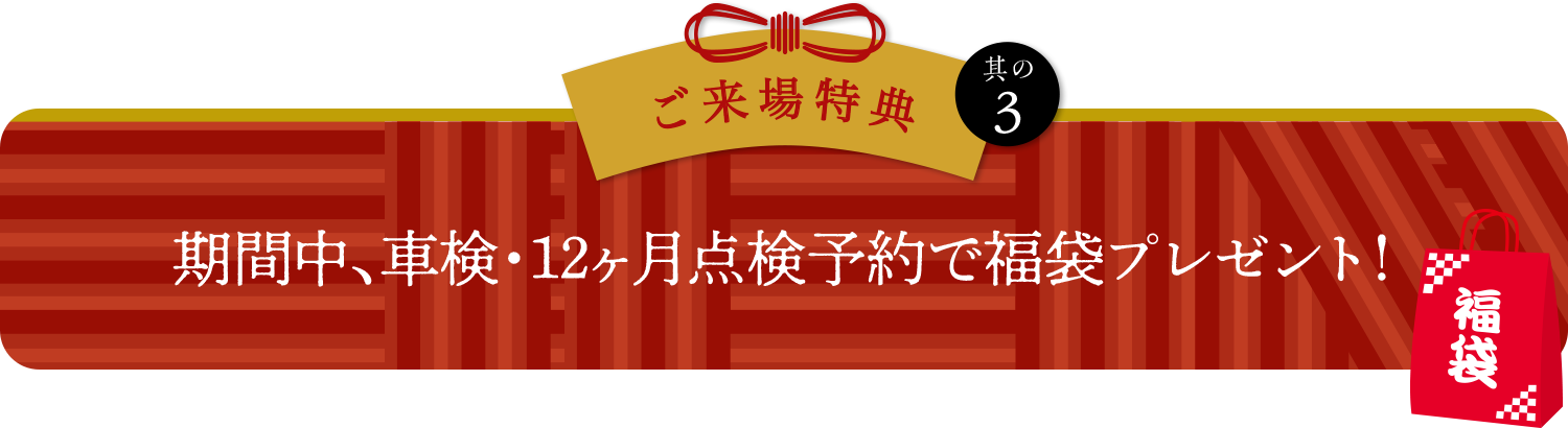 福袋プレゼント